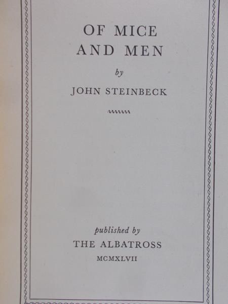 Steinbeck John - Of mice anhd men 1947 r.