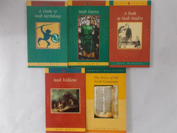 Coghlan. P/ Mahon B/ Mcmahon S./ Walsh M./ Purdon E. - Irish Sints/Irish Folklore/ A book of Irish Insults/ A guide to Irish mythology/ The story of the Irish Language