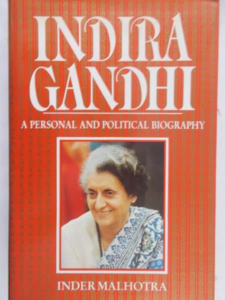 Malhotra Inder - Indira Gandhi