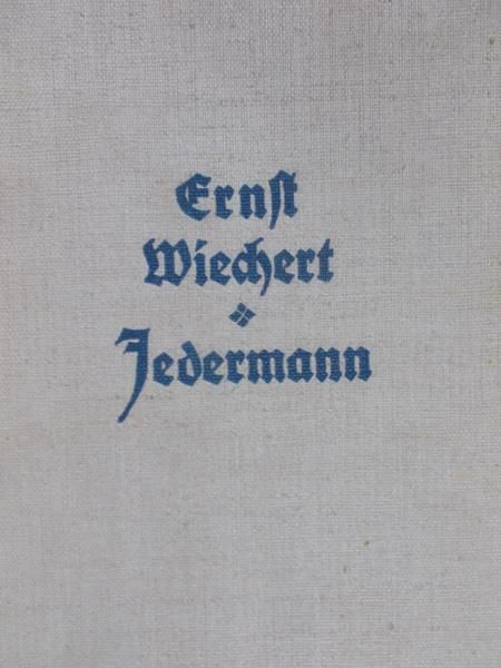 Wiechert Ernst - Jedermann, 1931 r.