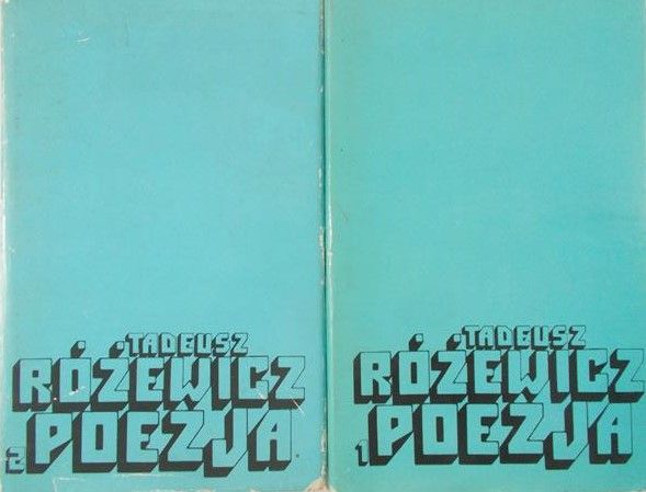 Różewicz Tadeusz - Poezja, Tom I-II