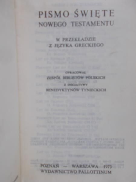 Jankowski Augustyn (red.) - Pismo Święte Nowego Testamentu