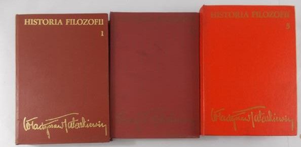 Tatarkiewicz Władysław - Historia filozofii t.1-3