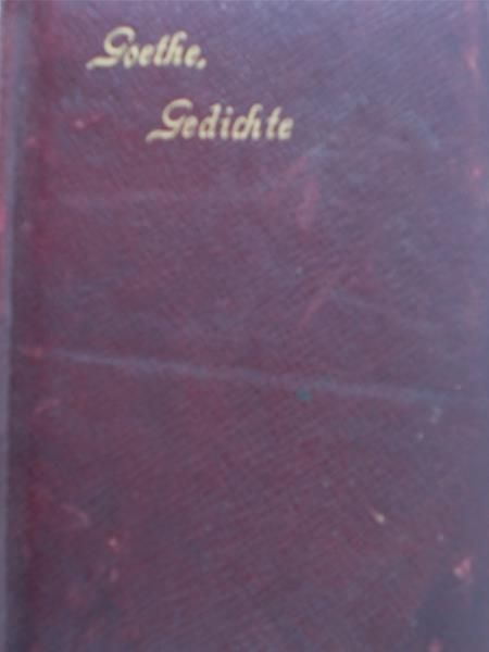 Goethe  - Auscewahlte Gedichte, 1910 r.