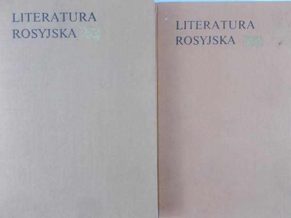 Barański Zbigniew - Literatura rosyjska Tom I/ Tom II