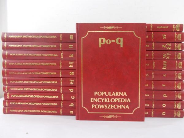 Popularna Encyklopedia Powszechna, Tomy I-XXI, KOMPLET