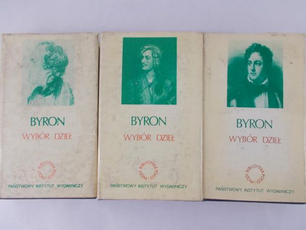 Byron George - Wybór dzieł, t. I-III
