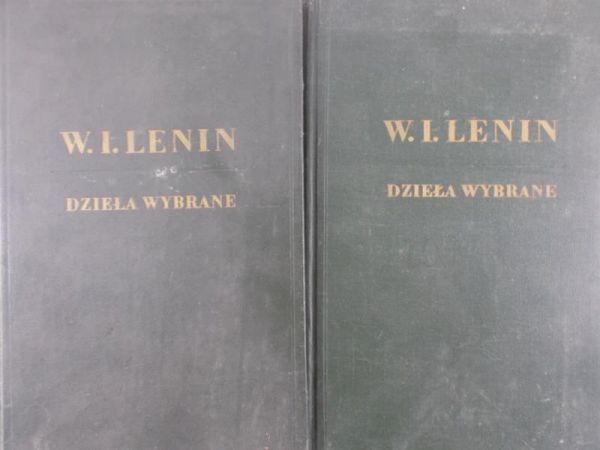 Lenin W. I. - Dzieła wybrane, T. I- II, 1949 r.