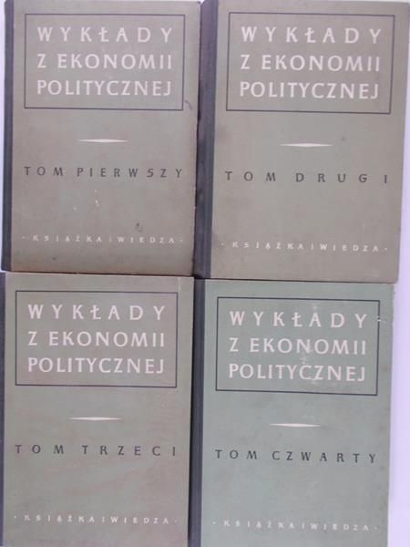 Sławiński Romuald (red.) - Wykłady z ekonomii politycznej Tom I-IV