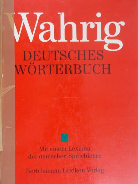 Wahrig Gerhard - Deutsches Worterbuch