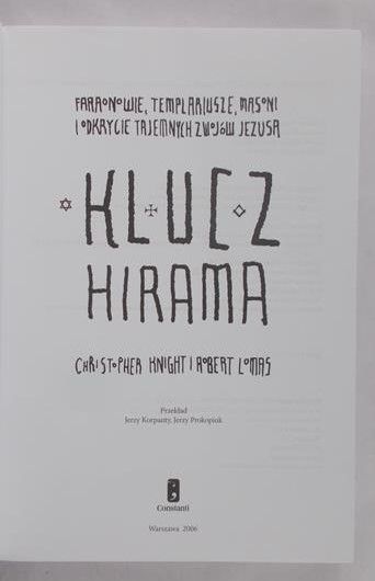 Knight Christopher - Klucz Hirama