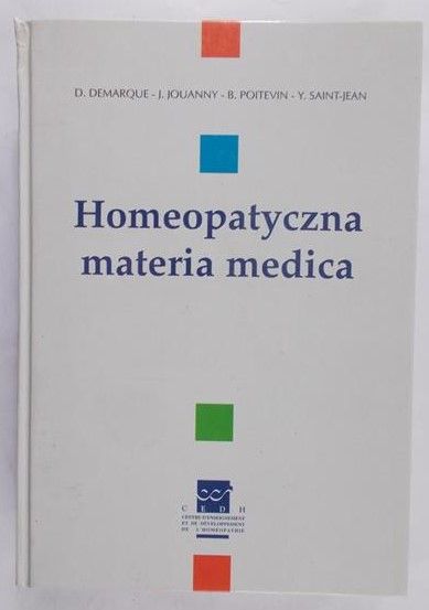 Demarque D. - Homeopatyczna materia medica