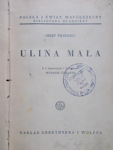 Piłsudski Józef  - Ulina mała, 1938 r.