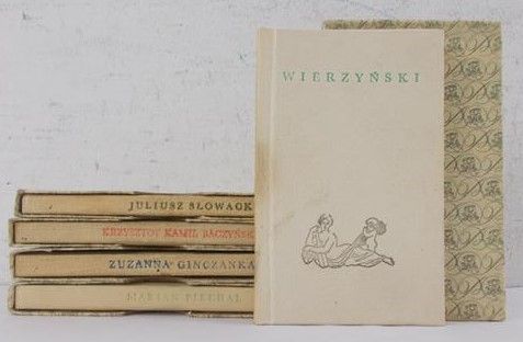 Poeci Polscy - zestaw 5 książeczek, miniaturki
