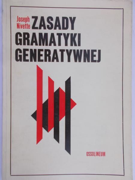 Nivette Joseph - Zasady gramatyki generatywnej