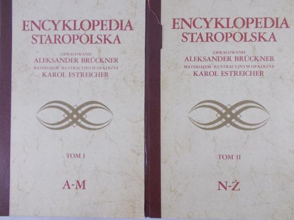 Bruckner Aleksander (oprac.) - Encyklopedia staropolska, Tom I-II