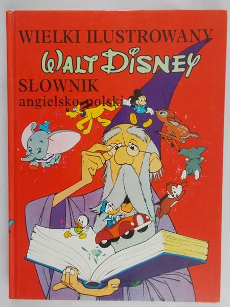 Krajewski Jan  - Walt Disney. Wielki ilustrowany słownik angielsko-polski