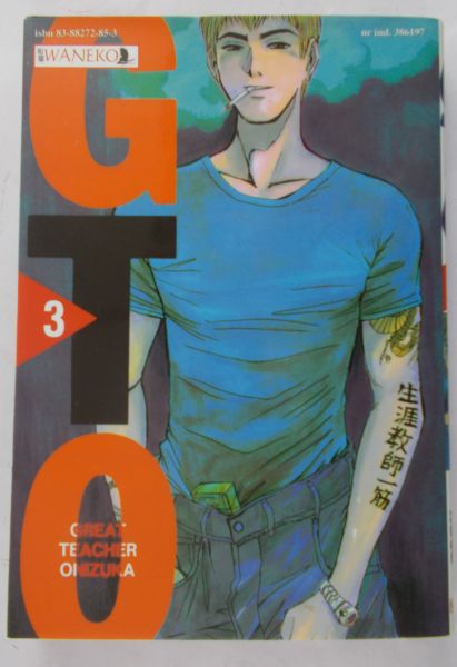 Fujisawa Toru - GTO Great Teacher Onizuka, Tom 3