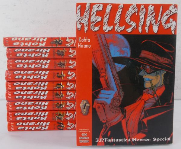 Hirano Kohła - Hellsing zestaw 10 książek