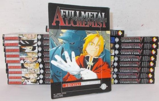 Arakawa Hiromu - Fullmetal Alchemist, TOM I-XIX