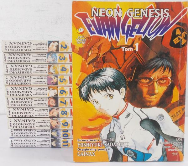 Sadamoto Yoshiyuki - Neon Genesis Evangelion, Tom I-XI
