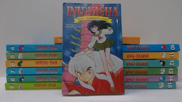 Rumiko Takahashi - Inu-Yasha. Baśń z feudalnych czasów, T. I-II, IV- XV
