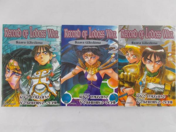 Mizuno Ryo - Record of lodoss War, Tom I-III