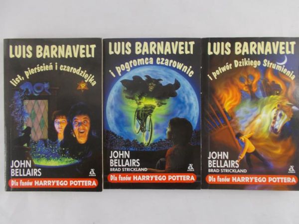 Bellairs John - Luis Barnavelt, zestaw 3 książek