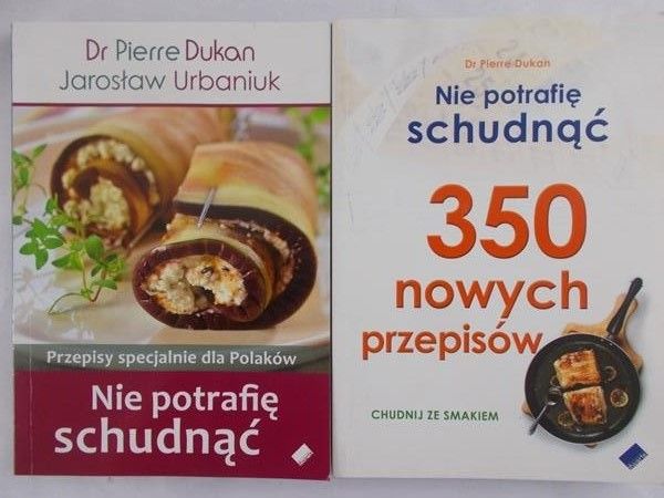 Dukan Pierre - Nie potrafię schudnąć,  2 książki