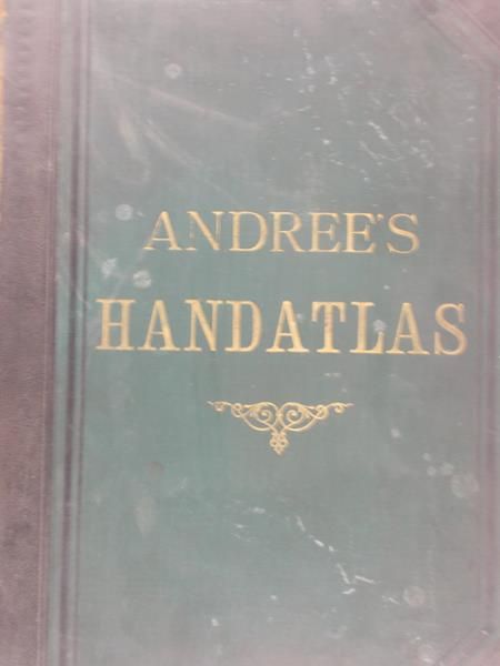 Andrees Richard - Handatlas, 1881 r.