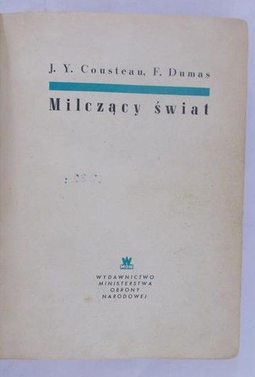 Cousteau Jacques-Yves  - Milczący świat