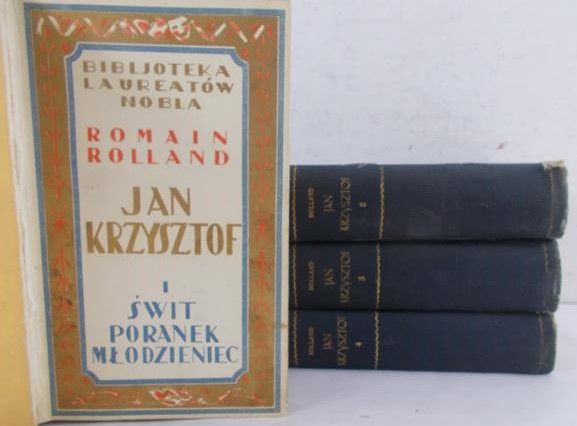 Rolland Romain - Jan Krzysztof, Tom I-IV, 1926 r.