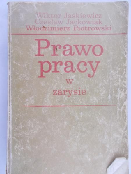 Jaśkiewicz Wiktor - Prawo pracy w zarysie