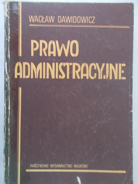 Dawidowicz Wacław - Postępowanie administracyjne