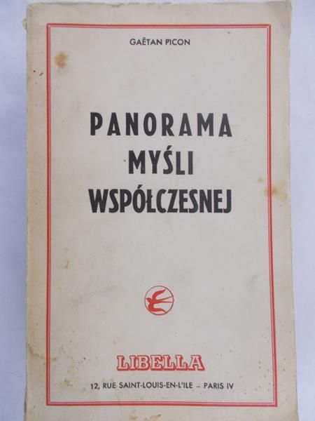 Picon Gaetan - Panorama myśli współczesnej