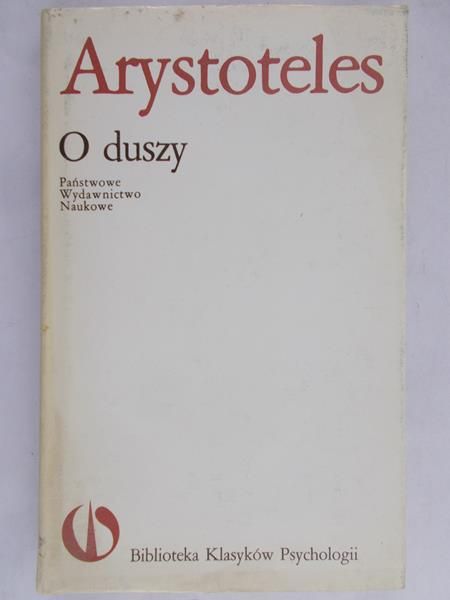 Arystoteles - O duszy