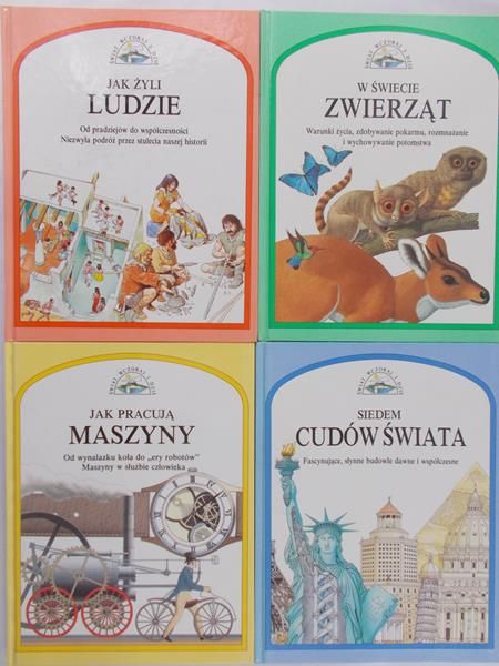 Świat wczoraj i dziś, zestaw 4 książek