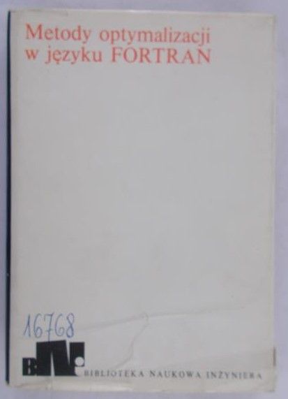 Kręglewski Tomasz - Metody optymalizacji w języku FORTRAN