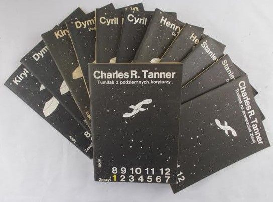 Tanner Charles R. /Weinbaum Stanley G./ Kuttner Henry/ Kornbluth Cyril M./ Bilenkin Dymitr/ Bułyczow Kirył -  Pierwszy cykl zeszytów fantastyczno  -naukowych, 12 zeszytów
