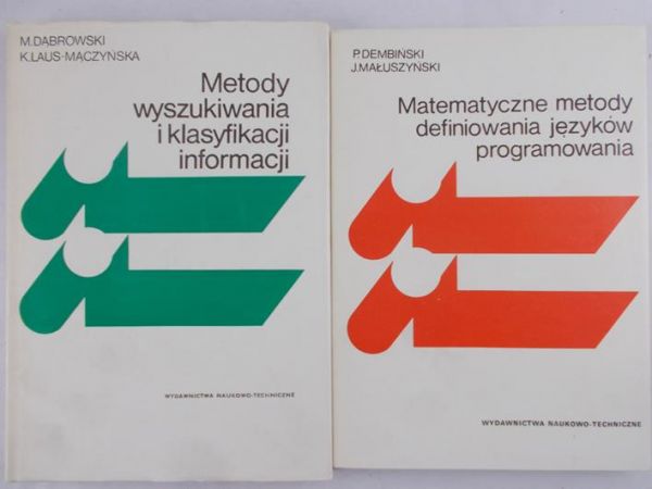 Dąbrowski M./ Dembiński P.- Metody wyszukiwania i klasyfikacji informacji/Matematyczne metodydefiniowania języków programowania