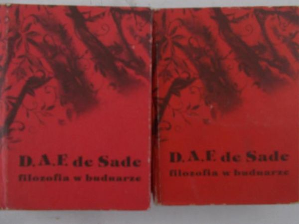 Sade de D.A.F. - Filozofia w buduarze, Tom I-II ,Miniatura