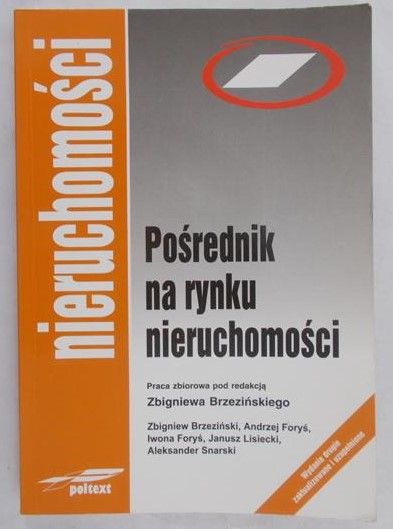 Brzeziński Zbigniew (red.) - Pośrednik na rynku nieruchomości