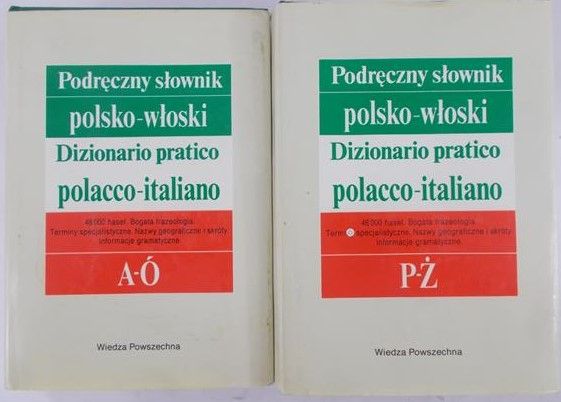 Meisels Wojciech - Podręczny słownik polsko - włoski tom. I-II