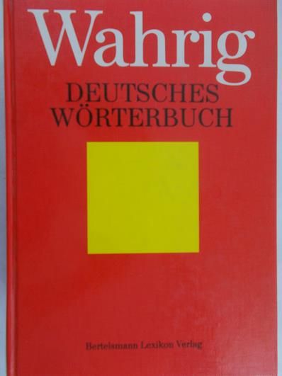 Wahrig Gerhard - Deutsches Worterbuch
