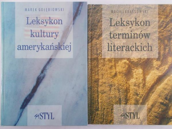 Gołębiowski Marek - Leksykon kultury amerykańskiej, leksykon terminów literackich