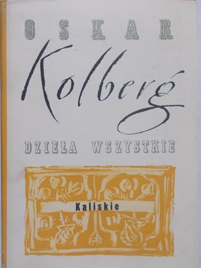 Kolberg Oskar - 23Dzieła Wszystkie, 1890r.