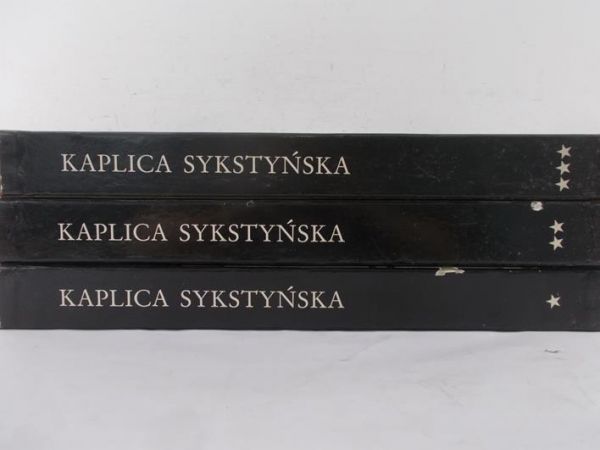 Hartt Frederick - Kaplica Sykstyńska, Tom I-III