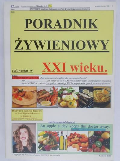 Poradnik żywieniowy człowieka w XXI wieku