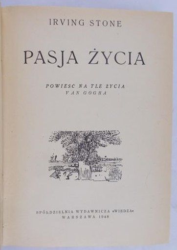 Stone Irving - Pasja życia, 1948 r.