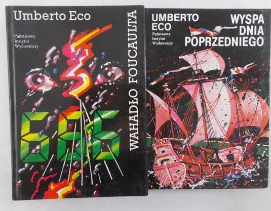 Eco Umberto - Wahadło Foucaulta / Wyspa dnia poprzedniego